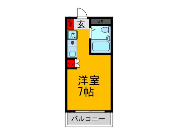 ドゥエルミヤザキの物件間取画像